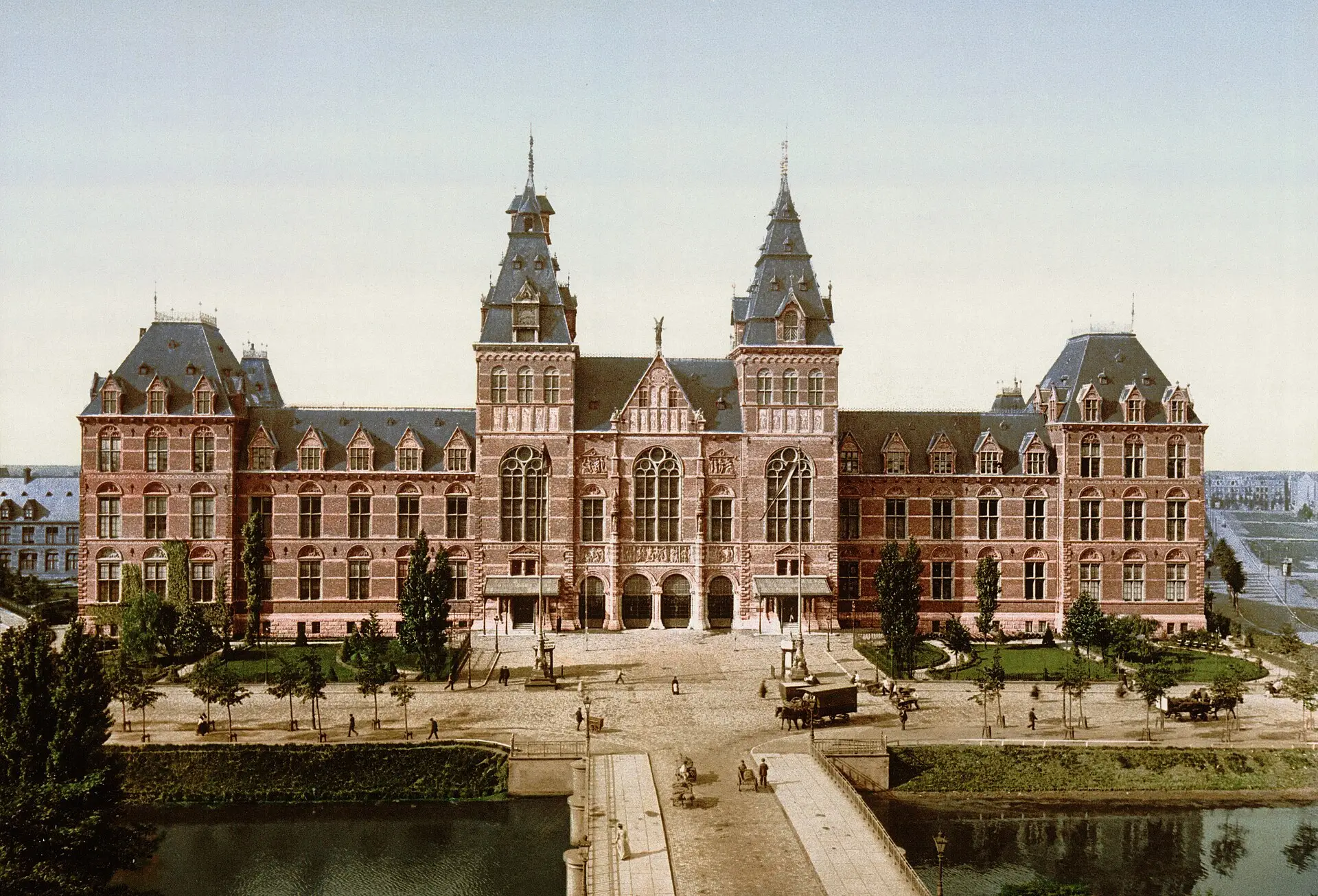 Rijksmuseum 主楼早期照片